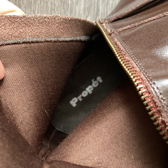 NWOT Propét Brown Leather Tall Women’s Boots - NEVER USED - Picture 7 of 7